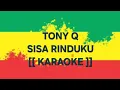 Download Lagu TONY Q RASTAFARA - SISA RINDU [[ KARAOKE ]]