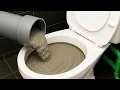 Lagu Niet iedereen kent dit geheim! Giet cement in een oude wc-pot en maak er een miljoenenpot van | Crea