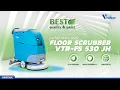 FLOOR SCRUBBER VTR-FS 530 DARI VALTER, PERMUKAAN LANTAI ANDA NAMPAK SEPERTI BARU LAGI