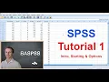 SPSS Tutorial - Intro Starting SPSS Options