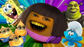 Annoying Orange - Orange Meets EVERY Cartoon Character!