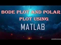 Bode Plot and Polar Plot MATLAB 2016a