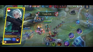 Download Gusion Auto Win - Gusion Side Gameplay  I byoone vs Chou Auto Bantaiii MP3