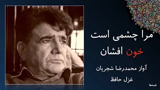 آواز بی نظیر محمدرضا شجریان غزل حافظ مرا چشمیست خون افشان ز دست آن کمان ابرو آلبوم دلشدگان 