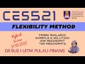 HYBRID SESSION Frame Analysis using Flexibility Method