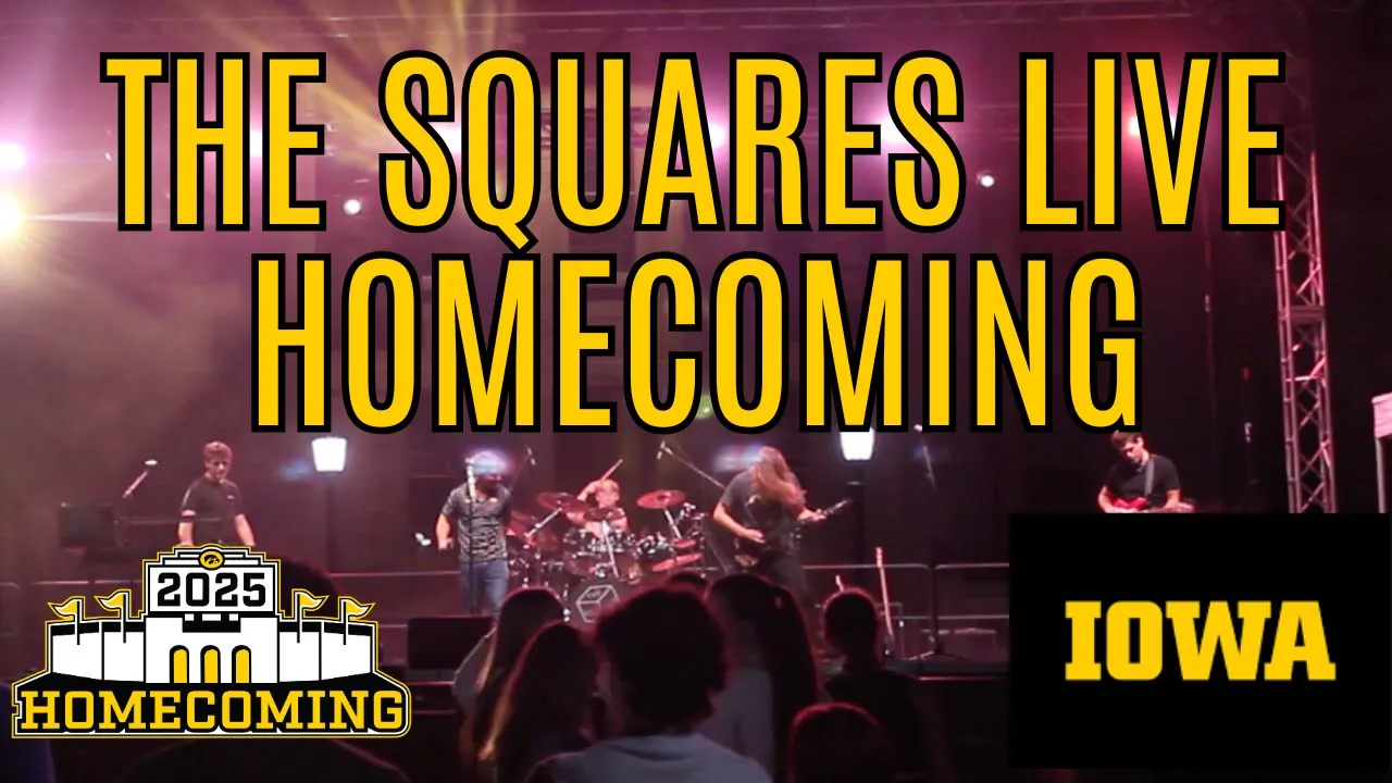 The Squares Live At University of Iowa Homecoming