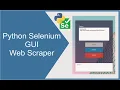 LinkedIn Jobs Web Scraper with Python Selenium GUI CSV Export