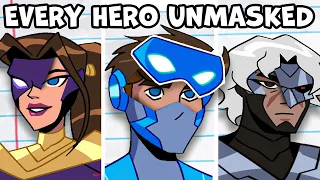 What My Original Superheroes Actually Look Like!