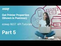 Get Printer Properties - ezeep REST API Tutorials Shown in Postman Part