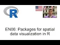 Packages for spatial data visualisation in R