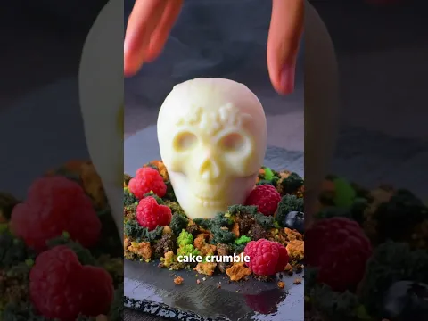 This chocolate skull is fire 🔥💀