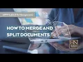 How to merge and split documents in AppFiles