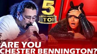 top 5 linkin parks covers on the voice best auditions