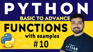 Functions in Python Python Tutorial in Hindi 10