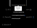 Download Lagu AI projects in Python! 🚀Here are 3  AI Chatbot using Python Face Recognition, movie recommendation