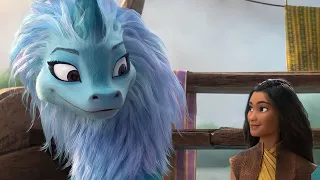 بنت طيبة بتقرر إنها تنقذ العالم كله بمساعدة تنين Raya And The Dragon 