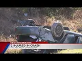 Car upside down in 2-vehicle crash in West Carrollton