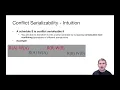 Lec 18 Part 6 Conflict Serializability