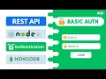 Part 22 Basic Auth in Node js with Email Password Login API in Express