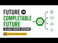 Java Futures vs CompletableFuture in High Traffic Production Systems SpringBoot Food Delivery App