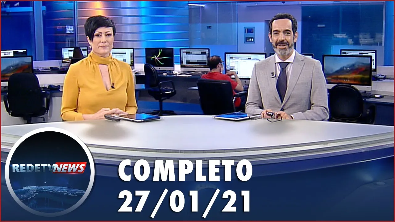 RedeTV News (27/01/21) | Completo
