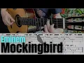 Download Lagu Eminem - MockingBird | Easy Fingerstyle Guitar Tab (the Lullaby part)