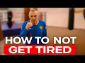 Boxing: Pendulum Bouncing. How to not Get Tired.