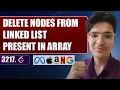 Delete Nodes From Linked List Present in Array LeetCode 3217 Edge Cases Trick