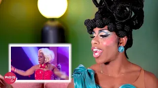 10 Hilarious Drag Queen Reactions to Their Own Drag Race Moments