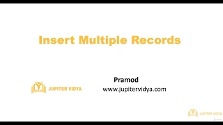 16 5 Insert Multiple Records Database SQLite Learn Python Programming Step by Step Tutorial