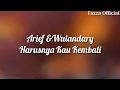Download Lagu Arief & Wulandary - Harusnya Kau Kembali  