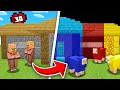 Download Lagu I Built a Village in EVERY Colour in Minecraft Hardcore!