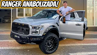 UMA FORD RANGER QUE VIROU FORD F-150 RAPTOR