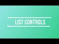 ListBox and ComboBox