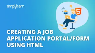 How To Make Job Application Form In HTML Job Application Form Using HTML Simplilearn