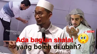 HAL-HAL yang Boleh & Tidak Boleh Diubah dalam Shalat