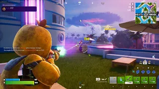 Chica Skin Fortnite Build Solo Win