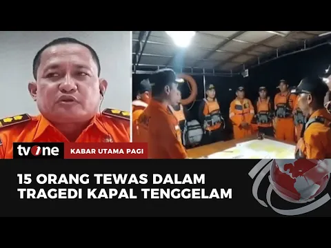 Kapal Tenggelam di Buton Tengah, 15 Penumpang Tewas