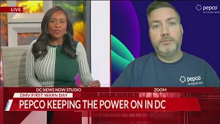 Pepco shares update as storm continues in DC