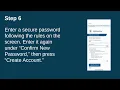 How to Create an Account on DTA Connect