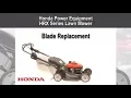 HRX217 Lawn Mower Blade Replacement