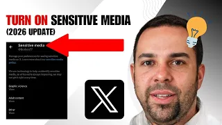 Enable Sensitive Content on X Twitter See All Media
