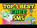 TOP 5 BEST FREE MESSAGING SMS WEBSITES - Working in the Philippines