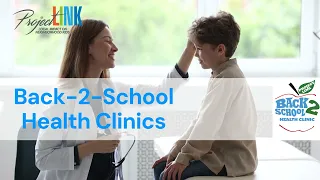 2025 Back--2-School Health Clinic Promotional