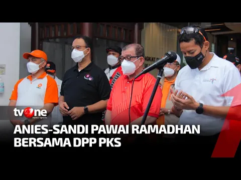 Anies-Sandi Kunjungi DPP PKS, Ikut Pawai Ramadhan