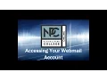 Signing Into Webmail