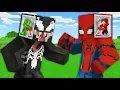 Download Lagu JJ and Mikey on SPIDER MAN vs VENOM SUPERHERO Control Mind Battle in Minecraft - Maizen