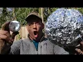 Super Polishing Aluminum Foil Balls - Doing the Japanese foil ball challenge