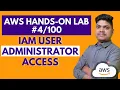 AWS Project How to Create an IAM User with Administrator Access in AWS Step-by-Step Guide