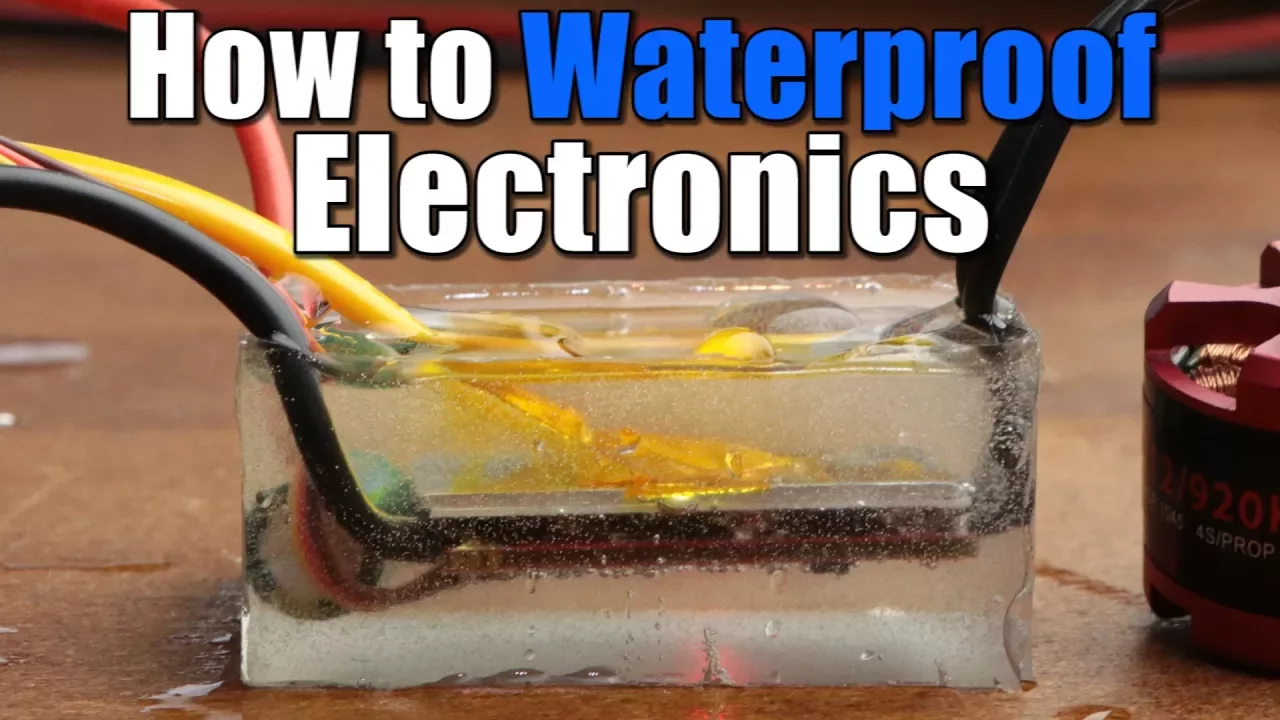 How to Waterproof Electronics \|\| Nail Polish, Silicone, Potting Compound